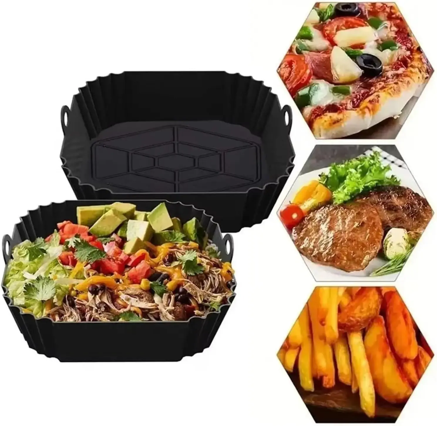 1pcs Reusable Silicone Air Fry - Heat Mat Silicone review and price