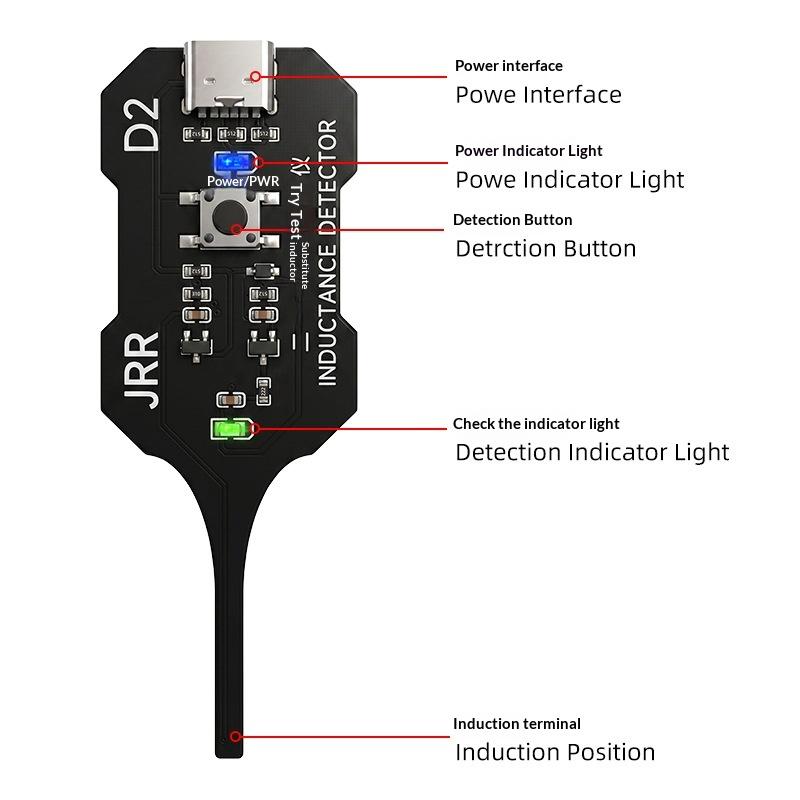V2.0 Type-C Inductance Tester  - Electronics Repair Engineer review and price