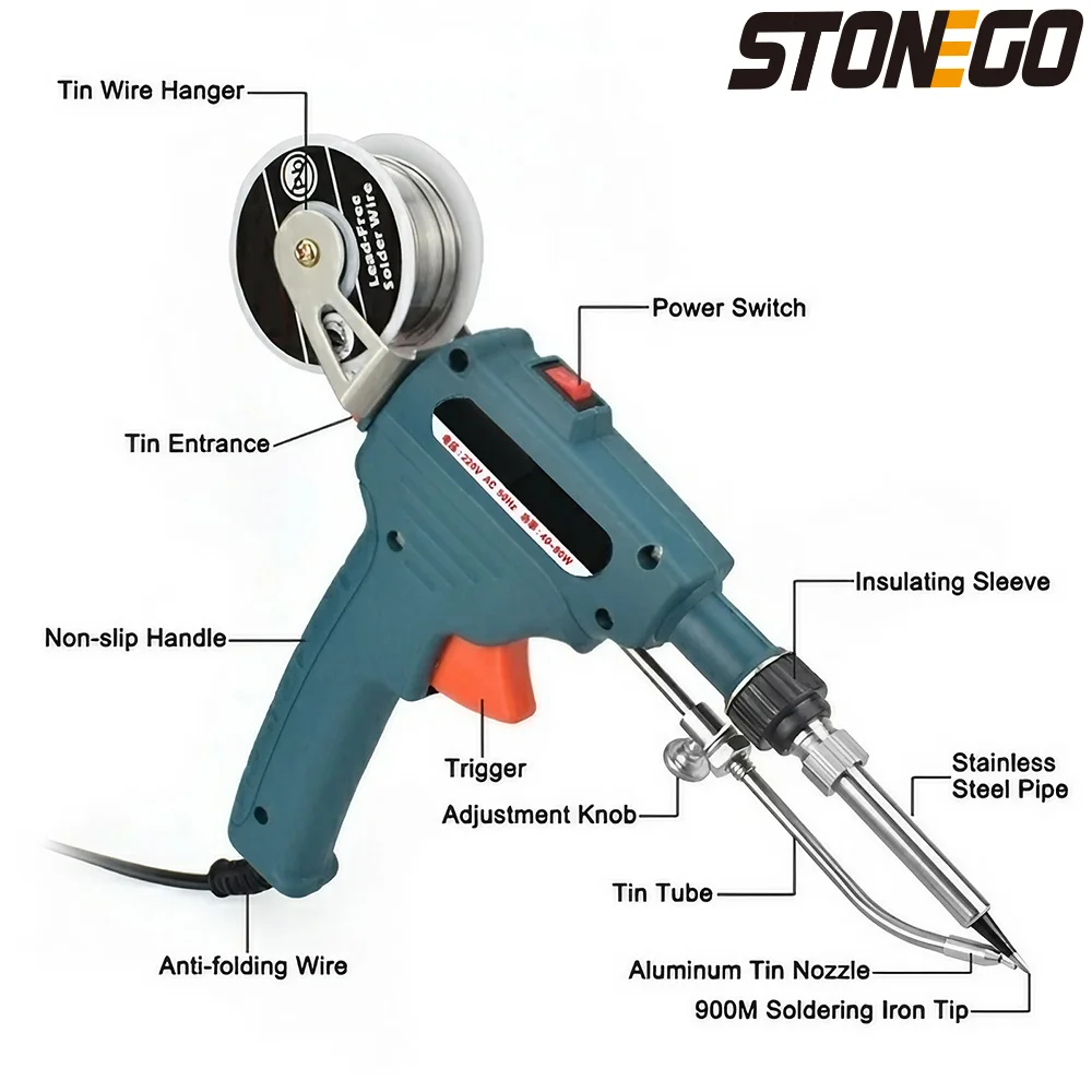 Automatic Soldering Iron 60W I - Electronics Repair Engineer review and price